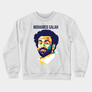 Mohamed Salah on WPAP Style Crewneck Sweatshirt